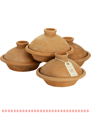4 × Ali Baba Tajine T1 Feuer + Gas