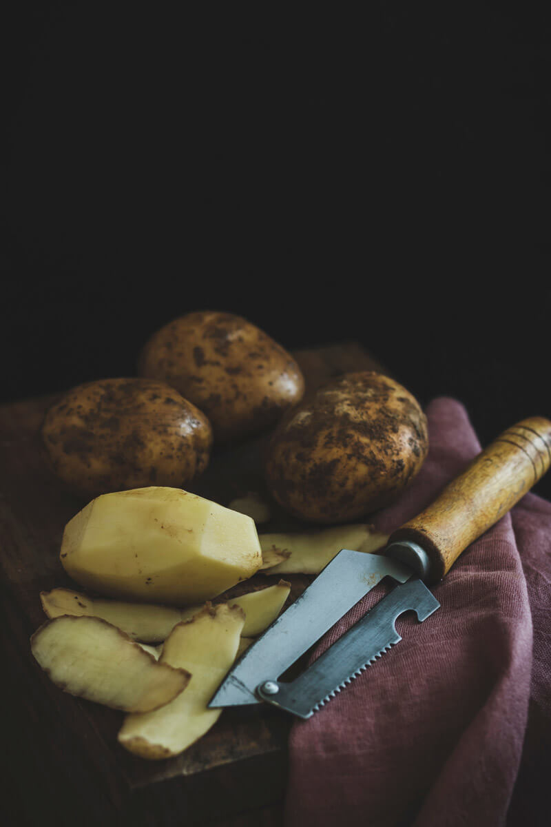 Tajine mit Kartoffel-Soufflé