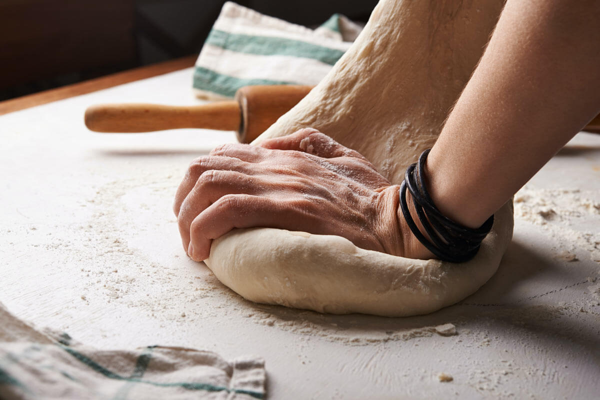 Naan-Fladenbrot